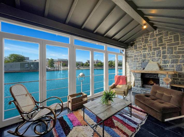 Ferienhaus für 4 Personen, mit Terrasse und Sauna sowie Ausblick - 1