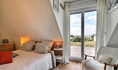 Chambre d’hôte pour 2 personnes, avec vue et terrasse à Plouarzel