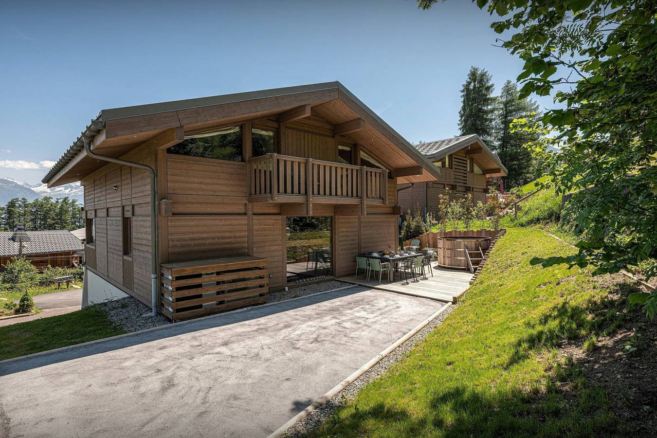 Séjour vue Mont-Blanc et bain nordique 12p - Ovo Network in Combloux, Pays du Mont-Blanc