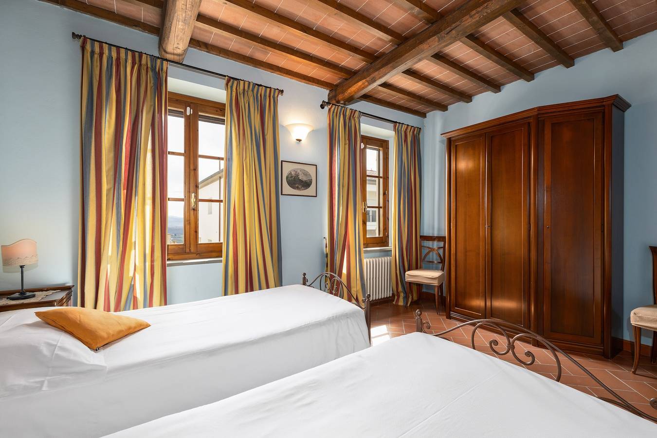 Agriturismo "Podere San Bartolo - Casa Colonica 3" con piscina condivisa, terrazza privata e Wi-Fi in Barberino Val d'Elsa, Barberino Tavarnelle