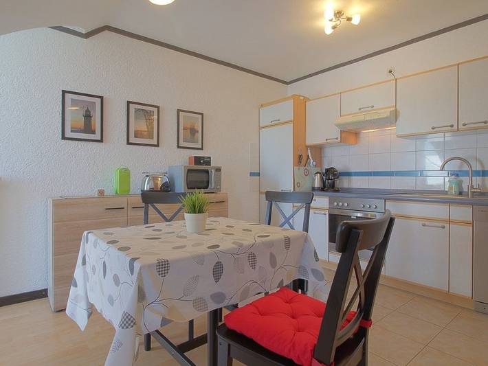 Ferienwohnung für 3 Personen, mit Balkon, mit Haustier in Wremen - 4