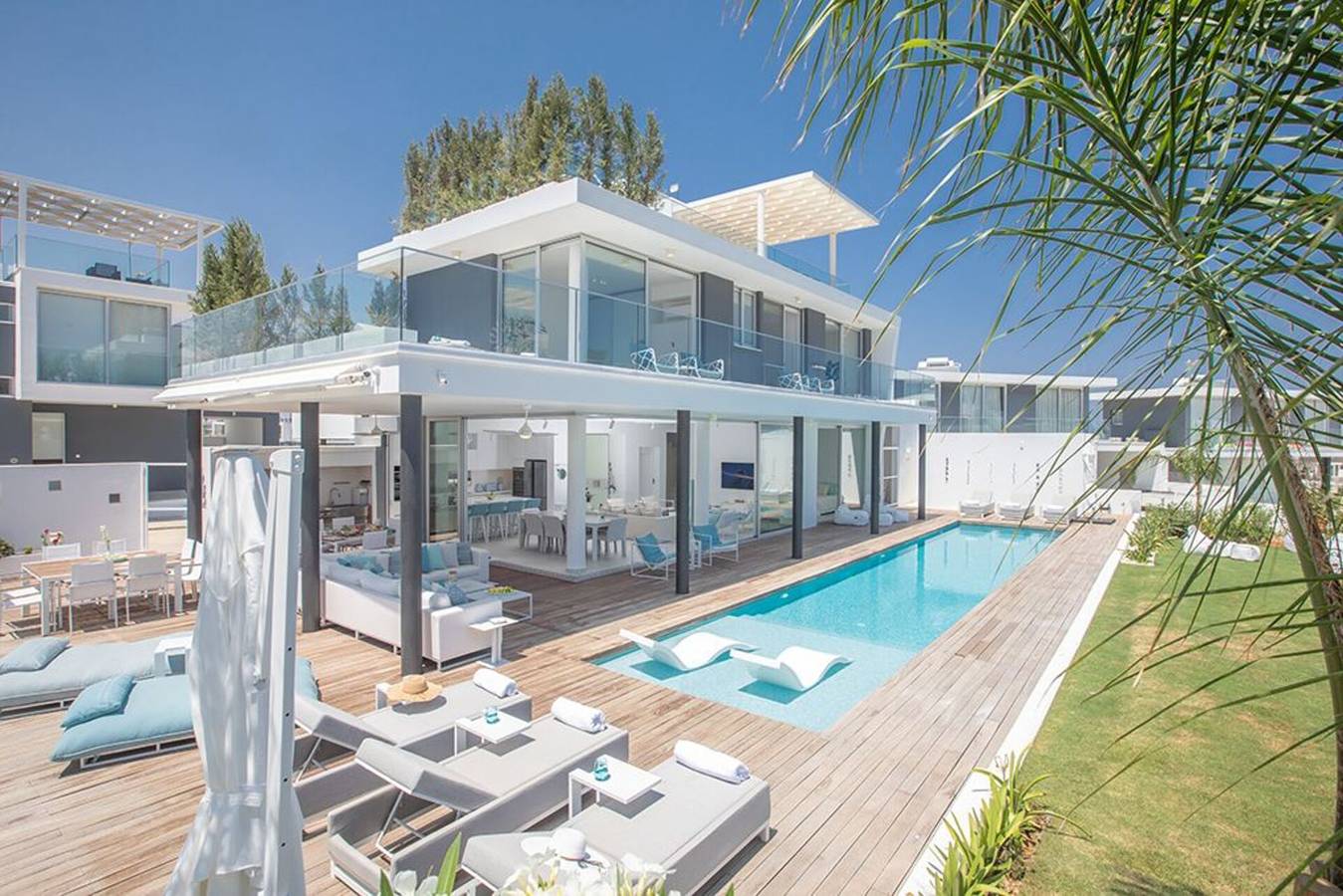 Villa für 9 Personen mit Terrasse in Protaras, Südzypern