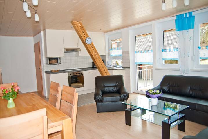 Gîte pour 4 personnes, avec jardin à Owingen