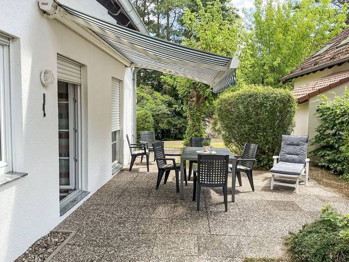 Ferienhaus für 6 Personen, mit Terrasse und Garten in Fünfseen