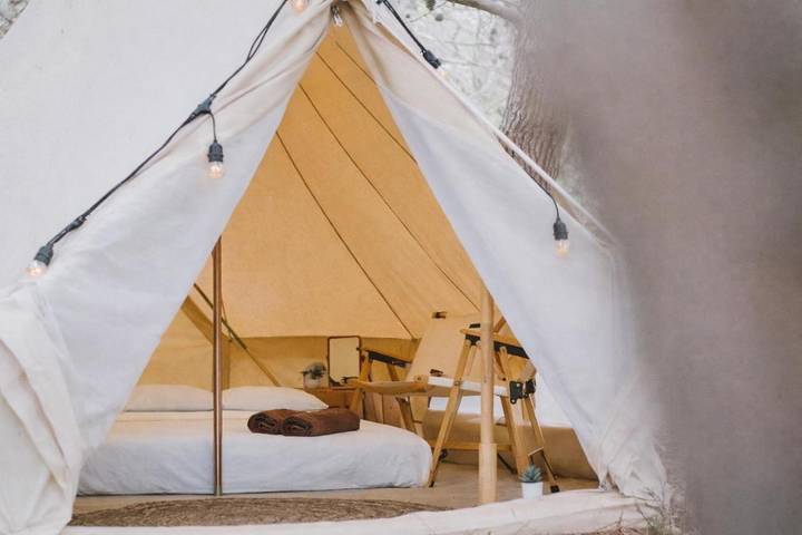 Camping per 2 persone, con Terrazza e Giardino nonché Panorama ad Alghero
