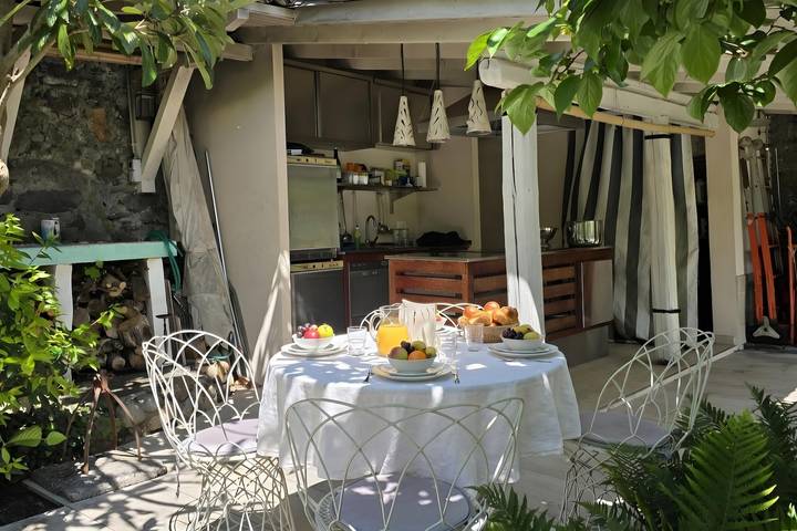 Ferienwohnung für 4 Personen, mit Seeblick