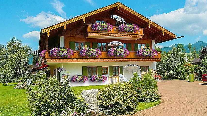 Ferienwohnung für 2 Personen, mit Balkon in Krün - 2