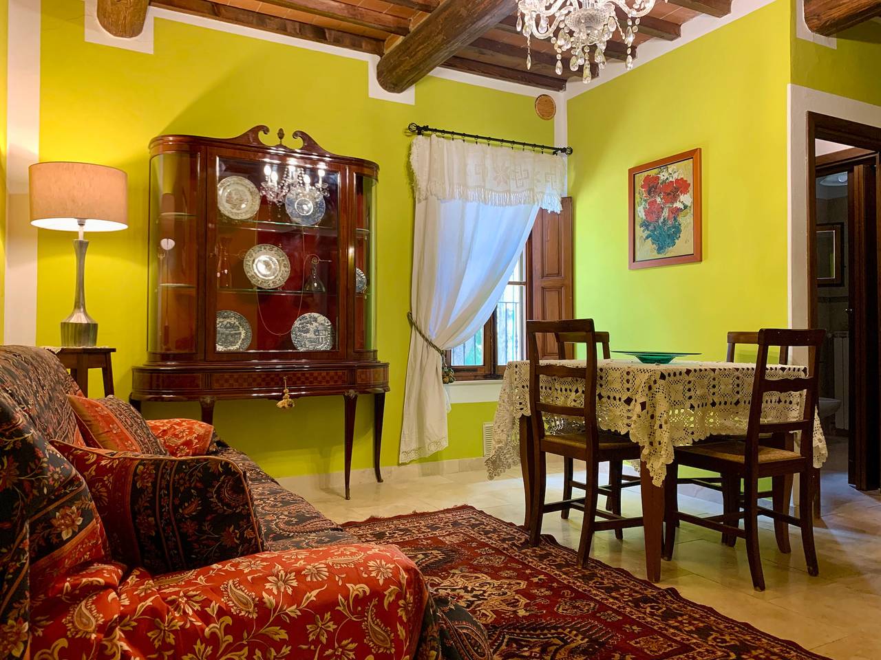 Ganze Wohnung, Agriturismo Santa Luce – Apartment 'Verbena' mit Gemeinschaftspool, Wlan & Klimaanlage in Foiano della Chiana, Arezzo Provinz