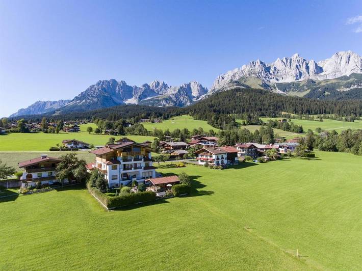 BnB für 2 Personen, mit Balkon und Terrasse sowie Garten in Going am Wilden Kaiser