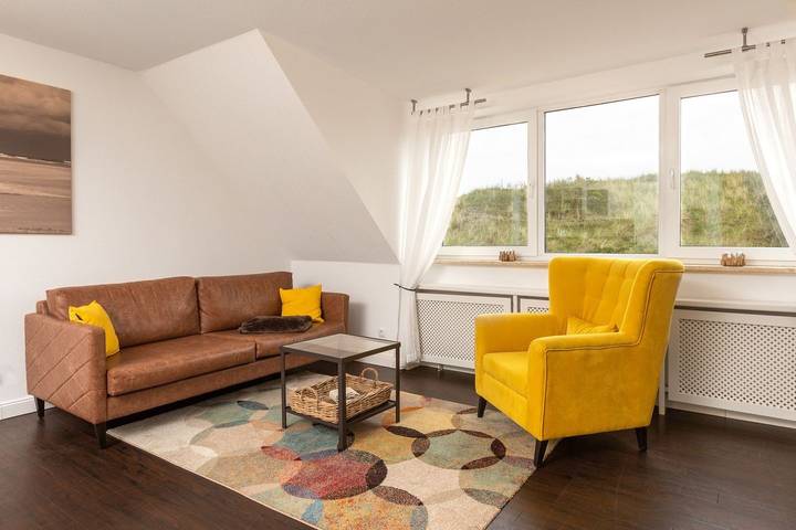 Ferienwohnung für 4 Personen, mit Terrasse und Ausblick, mit Haustier auf Juist - 2