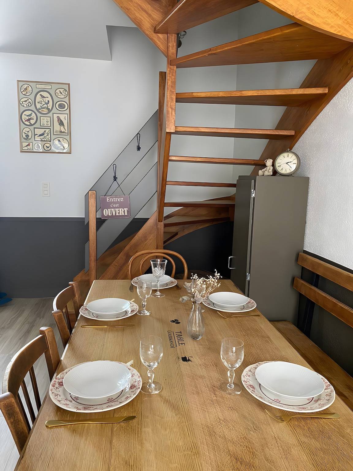 Ferienhaus 'Katel Chez Elle - Maison 5 Pers' mit privater Terrasse, privatem Garten und Wi-Fi in Saint-Christophe-du-Bois, Cholet und Umgebung