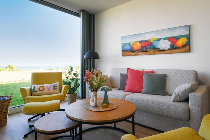 Ferienwohnung für 6 Personen, mit Terrasse und Garten sowie Sauna
