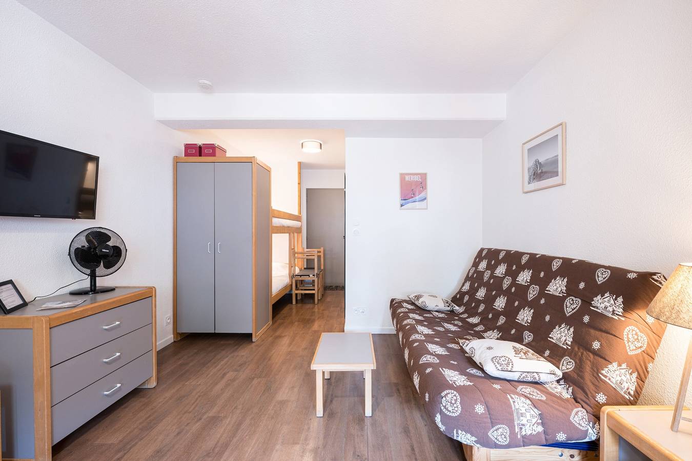 Studio entier, Studio "Grand Chalet" avec balcon et Wi-Fi in Brides-les-Bains, Les Trois Vallées