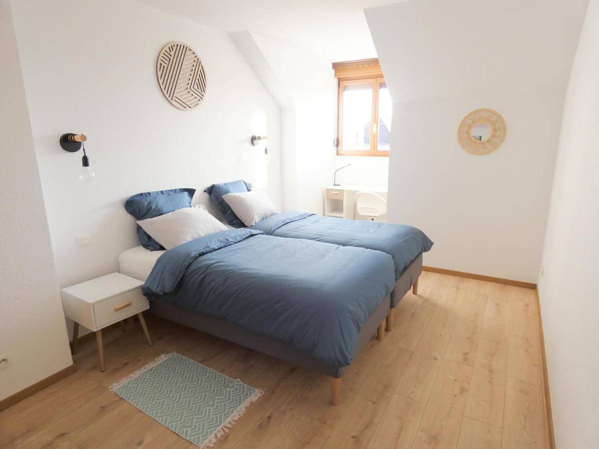 Appartement entier, Alsappart, Grand duplex climatisé proche Colmar in Sainte-Croix-en-Plaine, Région de Colmar