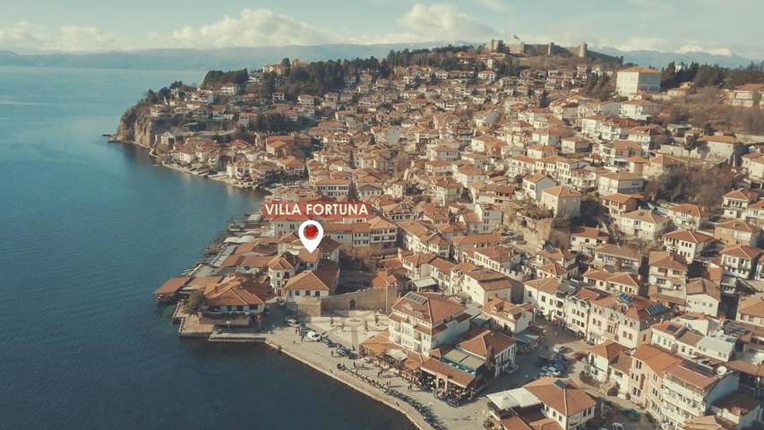Lägenhet för 5 Personer, med Balkong och Terass i Ohrid
