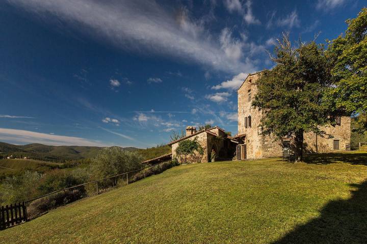 Location de vacances pour 8 personnes, avec terrasse et jardin à Radda in Chianti - 2