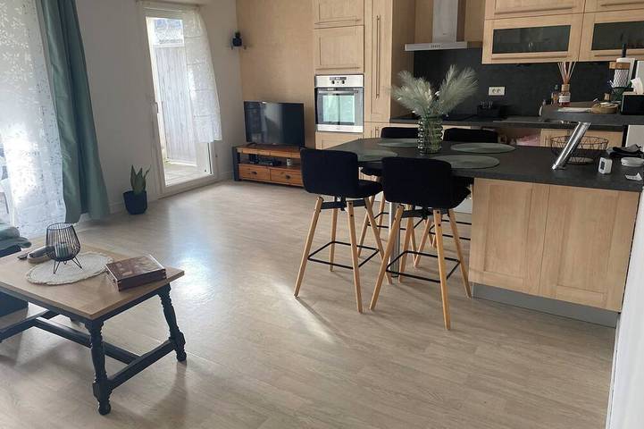 Appartement de vacances pour 4 personnes, avec Terrasse à Surzur