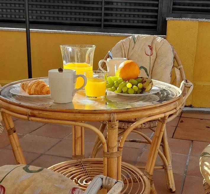Casa de vacaciones para 3 personas, con vistas y jardín en Valle del Alberche