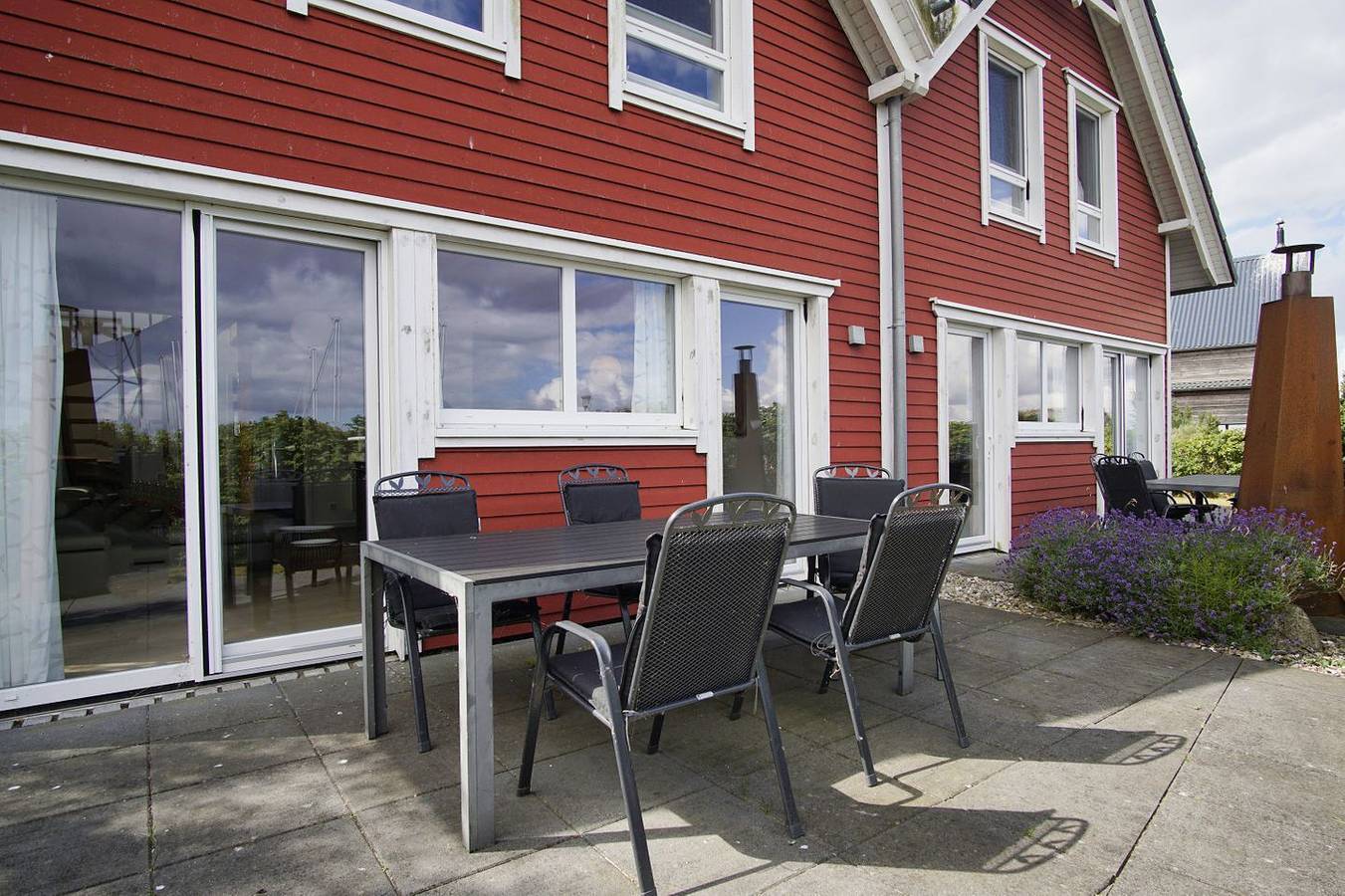 Hafennahes Ferienhaus mit Terrasse und Meerblick - Ferienhaus Timpete Steuerbord in Gager, Mönchgut