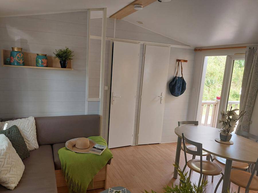Camping de Prigny - Mobilhome 4 personas - Confort 2 habitaciones 4 pers. in Les Moutiers-en-Retz, Côte de Jade