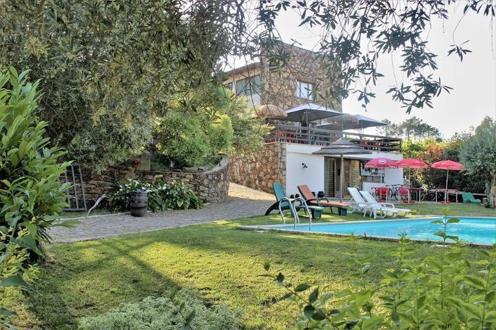 Casa de férias para 6 pessoas, com piscina e jardim e ainda terraço and jacuzzi em Caminha