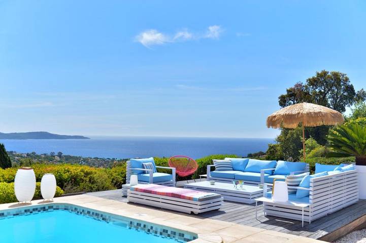 Villa voor 8 personen, with uitzicht and tuin as well as zwembad in Cavalaire-sur-Mer