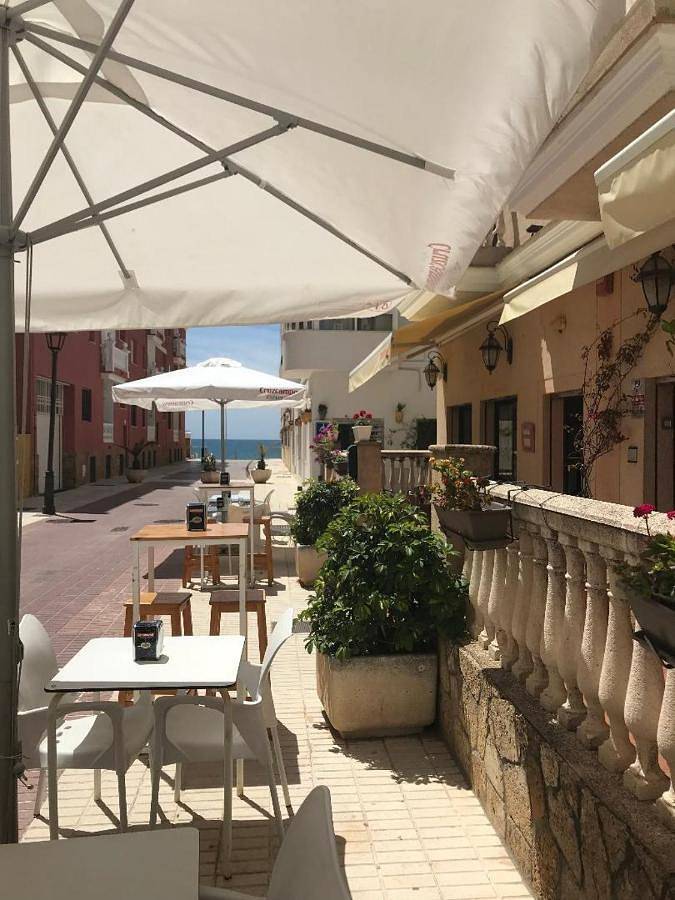 Hotel, con Terraza y Jardín en Rota 