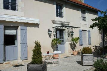 Chambre d’hôte pour 2 personnes, avec jardin à Chouppes