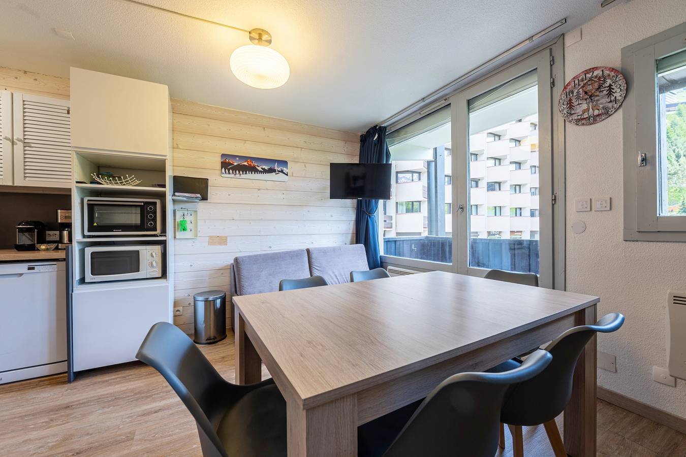 Appartement entier, Appartement "Le Villaret" avec vue sur montagne et balcon in Les Menuires, Saint-Martin-de-Belleville