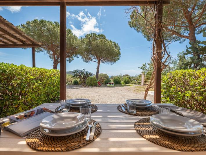 Ferienwohnung für 4 Personen, mit Ausblick und Garten sowie Terrasse in Lacona - 3