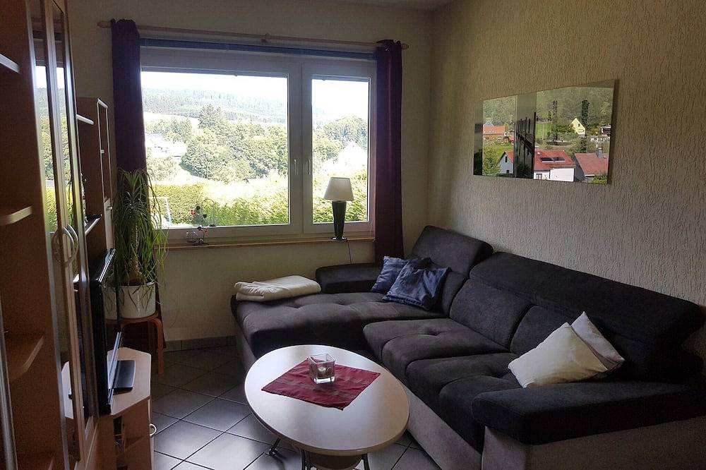 Ferienunterkunft mit Terrasse in Altenfeld, Rennsteig