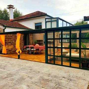 Gîte pour 4 personnes, avec vue et jardin à Tomiño