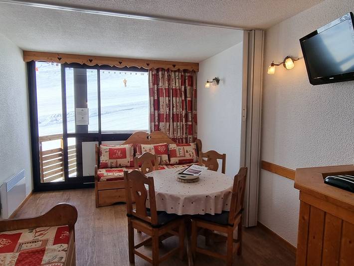 Studio pour 4 personnes, avec balcon