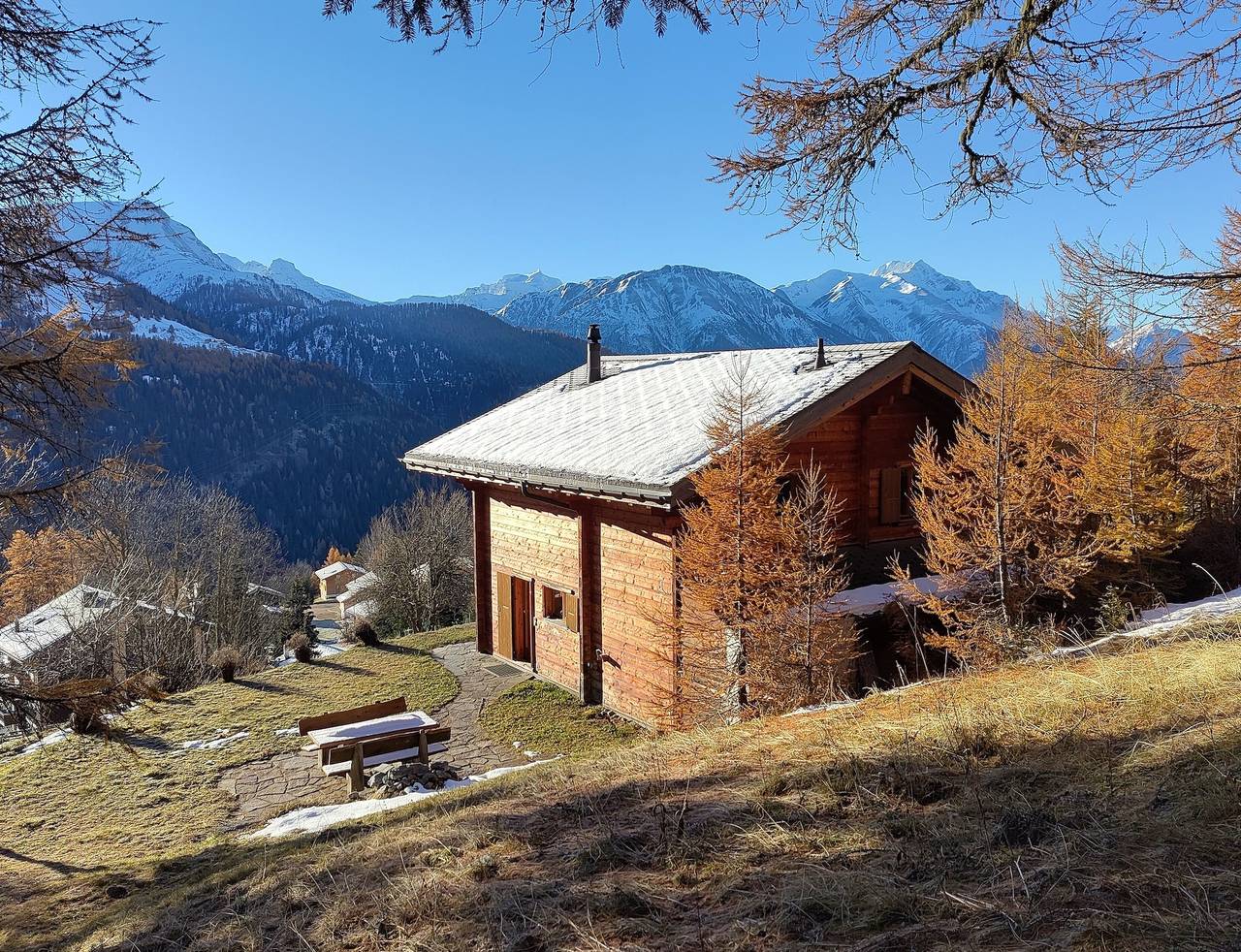 Chalet Luisa in Bellwald, Goms