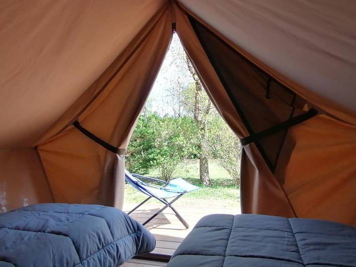 Tente pour 2 personnes, avec bassin pour enfant dans Centre-Val de Loire - 3