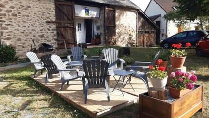 Maison d’hôte pour 2 personnes, avec jardin et vue, animaux acceptés à Saint-Pierre-de-Fursac