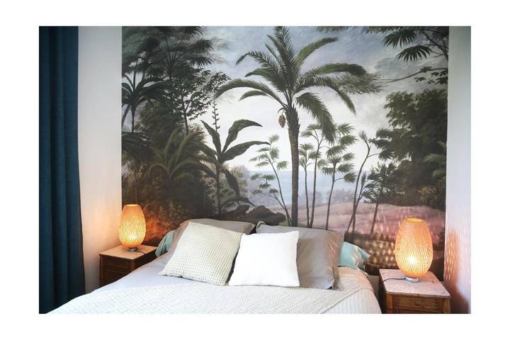 Maison de vacances pour 3 personnes, avec vue et jardin