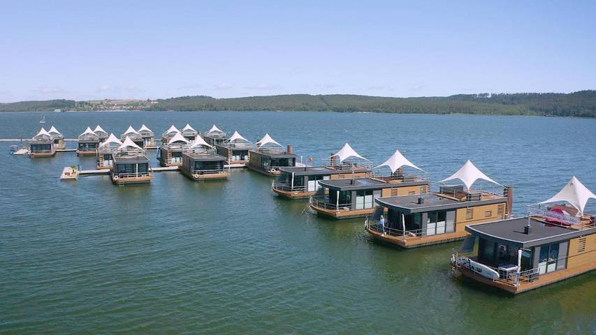 Ferienwohnung für 4 Personen, mit Seeblick und Terrasse sowie Ausblick in Fränkisches Seenland - 2