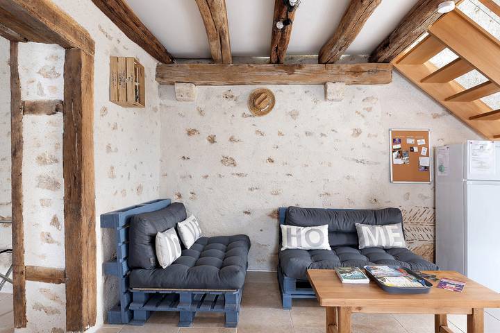 Maison de vacances 'Gîte La Petite Maison' avec Wi-Fi in Huisseau-sur-Cosson, Région de Blois