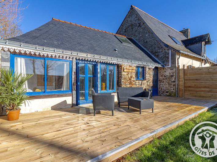 Gîte pour 2 personnes, avec Terrasse et Jardin