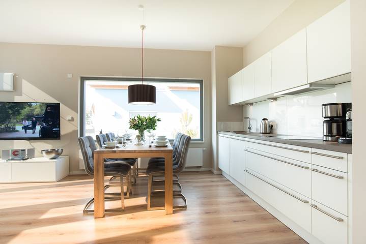 Ferienhaus mit meerblick für 6 Personen, mit Balkon und Terrasse sowie Sauna und Ausblick in Heiligenhafen - 4