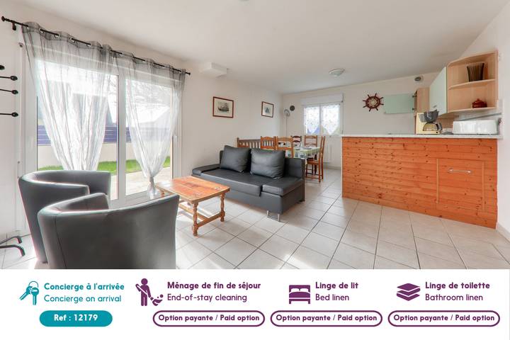 Location de vacances pour 6 personnes, avec jardin et terrasse dans Penvins - 4