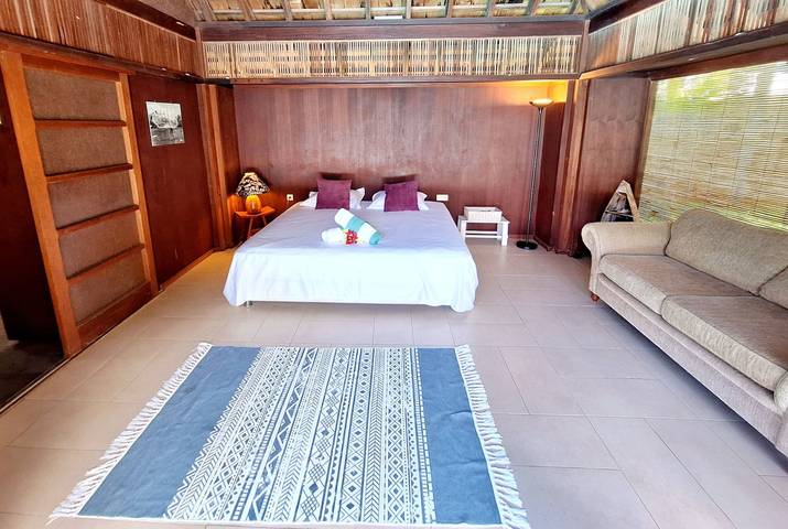 Location de vacances pour 6 personnes, avec jardin et balcon dans Mo'orea - 4