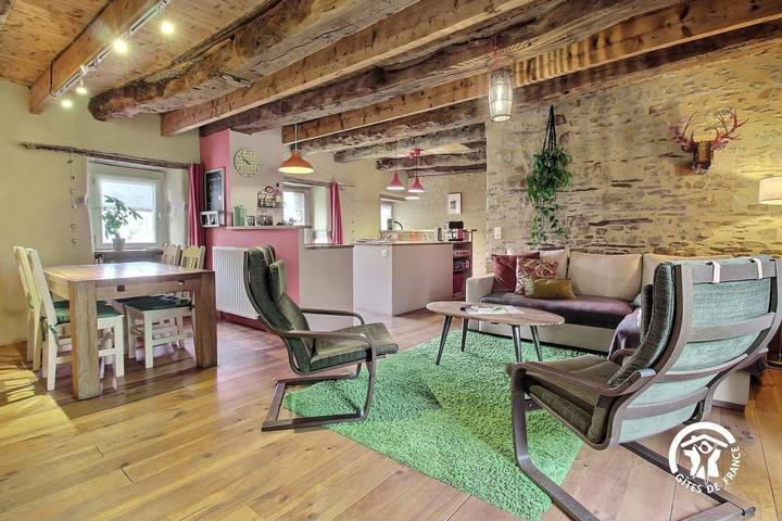 Gîte pour 3 personnes, avec jardin