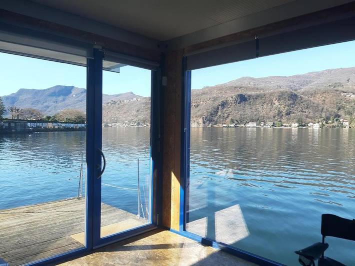 Ferienwohnung für 4 Personen, mit Seeblick und Terrasse sowie Ausblick, mit Haustier in Luganer See (Lombardei) - 4