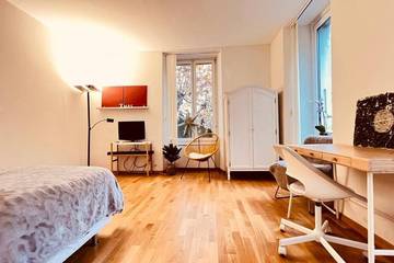 Gîte pour 2 personnes, avec jardin à Bienne