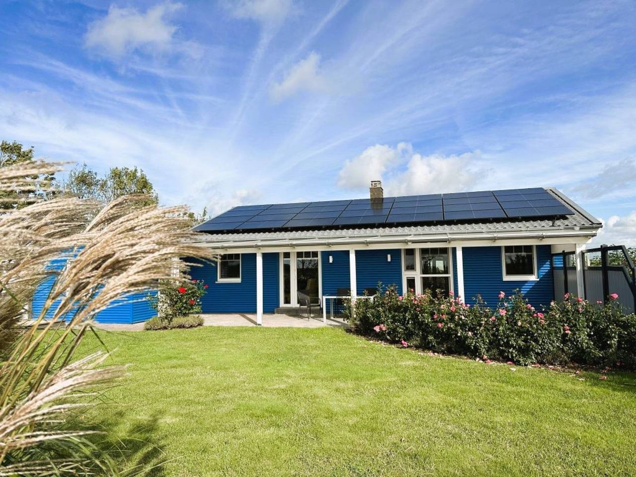 Ferienhaus Villa Deichblick mit Seeblick und Privater überdachter Terrasse in Emmelsbüll-Horsbüll, Nordfriesland