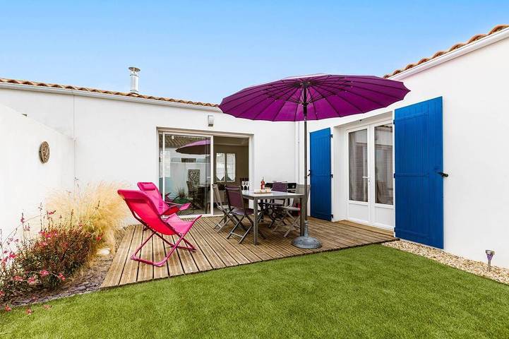 Maison de vacances pour 4 personnes, avec jardin et terrasse à Saint-Georges-d'Oléron