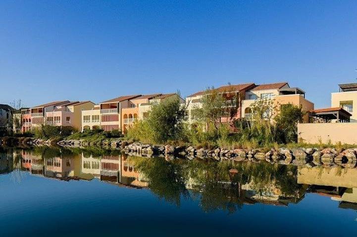 Appartement de vacances pour 4 personnes, avec Balcon et Piscine
