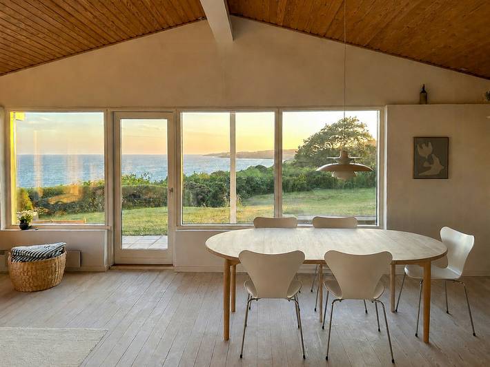 Ferieudlejning for 6 personer, med Terrasse i Røsnæs